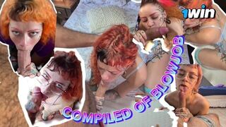 COMPILED OF BOWJOB - porn video