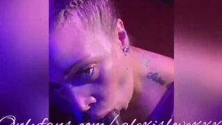Alexis draining some bbc - porn video